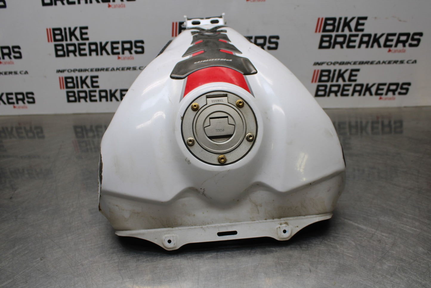 07-08 YAMAHA YZF R1 GAS TANK FUEL CELL PETROL RESERVOIR BB771