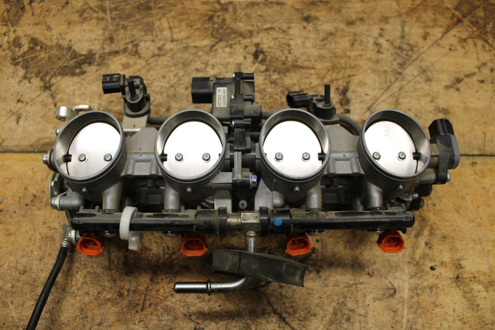 13-18 KAWASAKI NINJA ZX6R MAIN FUEL INJECTORS / THROTTLE BODIES BB342