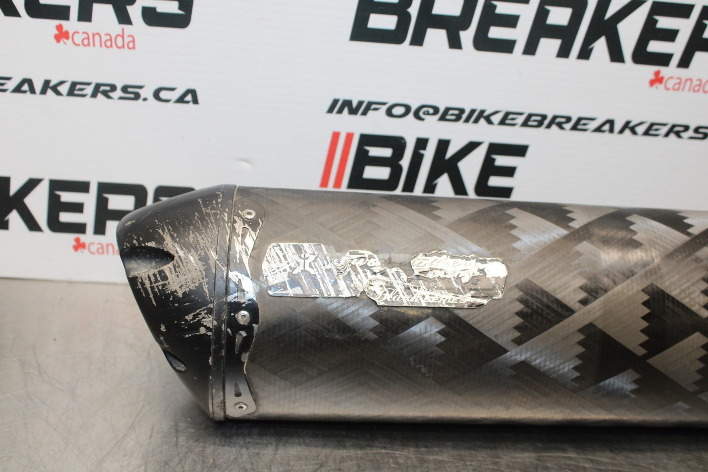 11-22 SUZUKI GSXR 600  TWO BROTHERS EXHAUST PIPE MUFFLER SLIP ON SILENCER BB193