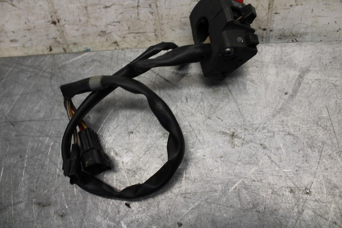 2008 Kawasaki Ninja ZX10R ZX1000E RIGHT CLIP ON HANDLE KILL OFF START SWITCH BB5