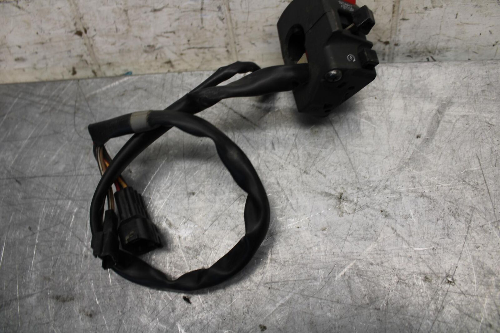 2008 Kawasaki Ninja ZX10R ZX1000E RIGHT CLIP ON HANDLE KILL OFF START SWITCH BB5