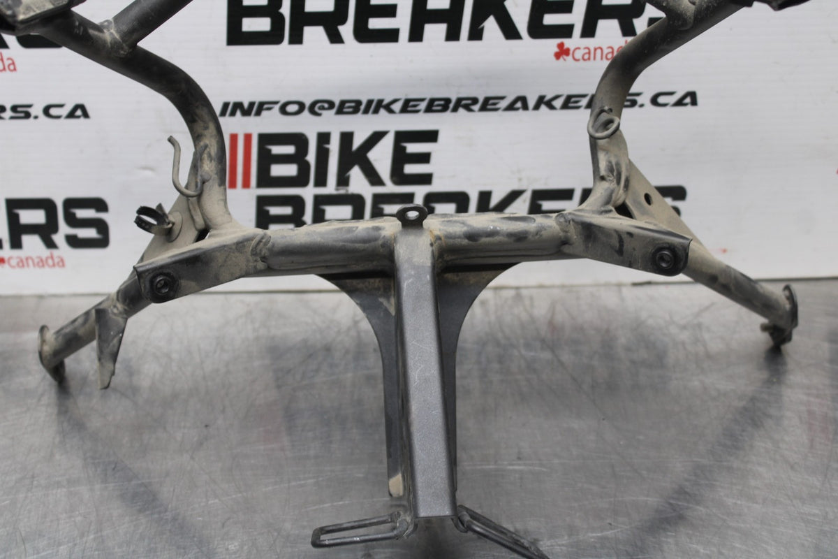 08-12 KAWASAKI NINJA 250R EX250J UPPER FAIRING MIRROR GAUGES STAY BRACKET BB784