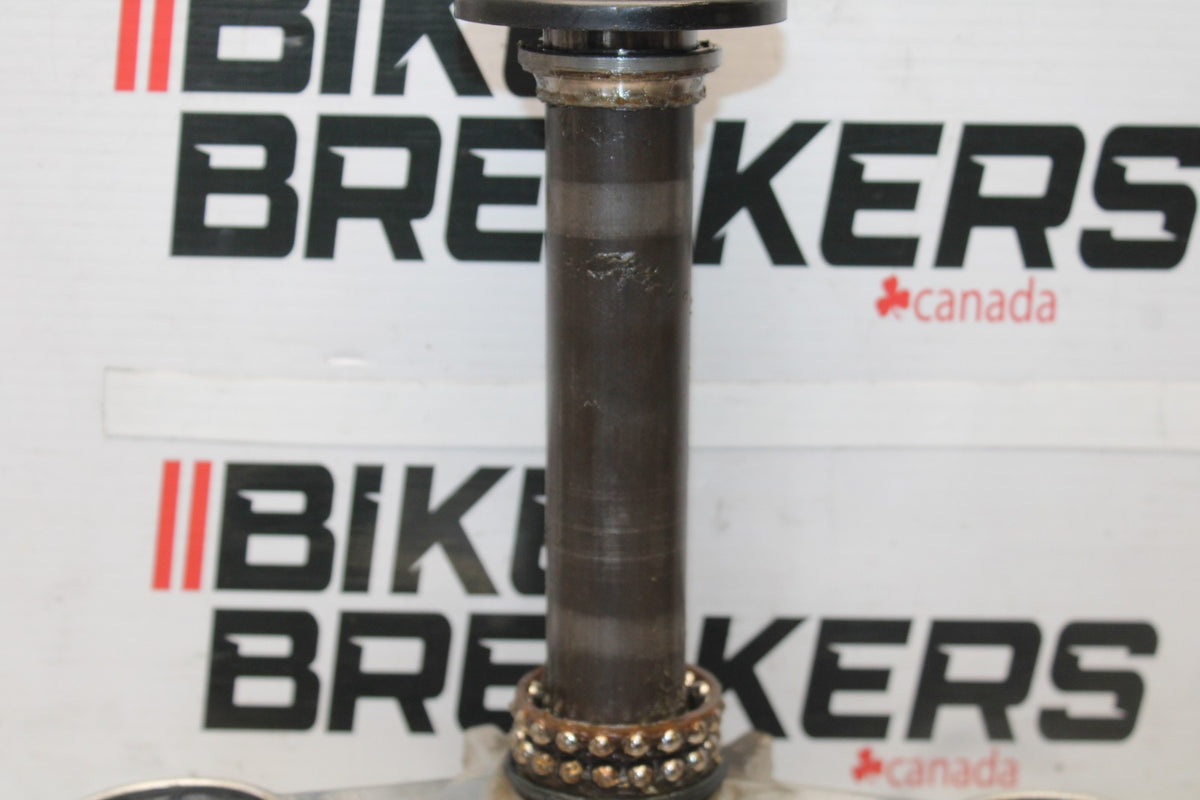 08 KAWASAKI NINJA ZX10R FRONT FORKS CLAMP LOWER TRIPLE TREE STEM BB902