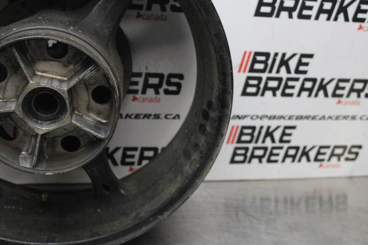 06-07 SUZUKI GSXR750 REAR WHEEL BACK RIM & ROTOR BB863