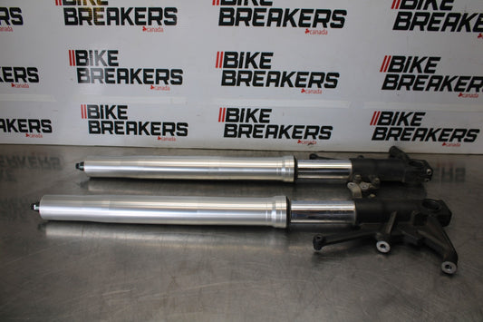 09 KAWASAKI CONCOURS 14 ZG1400B FRONT FORKS SHOCK SUSPENSION SET PAIR BB875