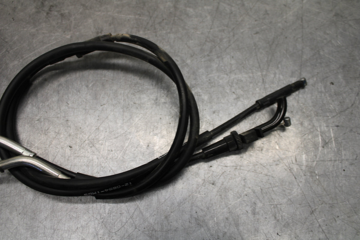 18-24 KAWASAKI NINJA 650 THROTTLE CABLES LINES BB725