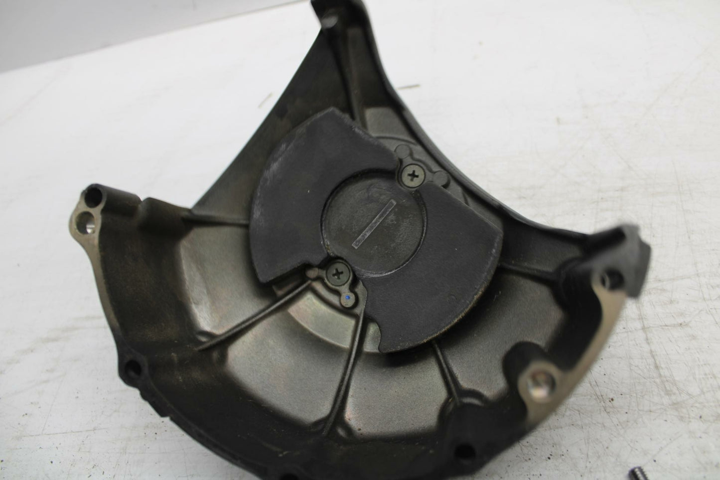 06 YAMAHA ROAD STAR XV1700PC WARRIOR ENGINE MOTOR CRANK CASE COVER LEFT BB262