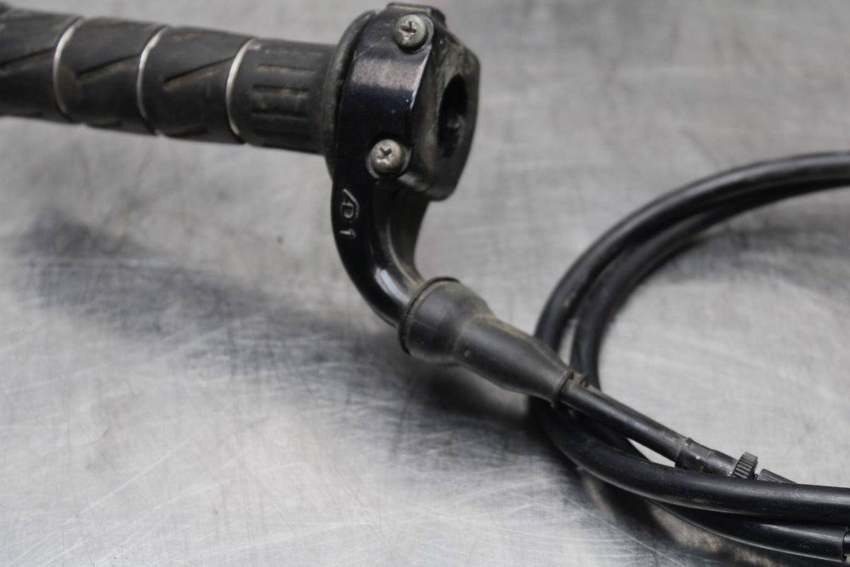98 KAWASAKI NINJA ZX6 THROTTLE CABLE HOUSING & CABLES LINES BB870