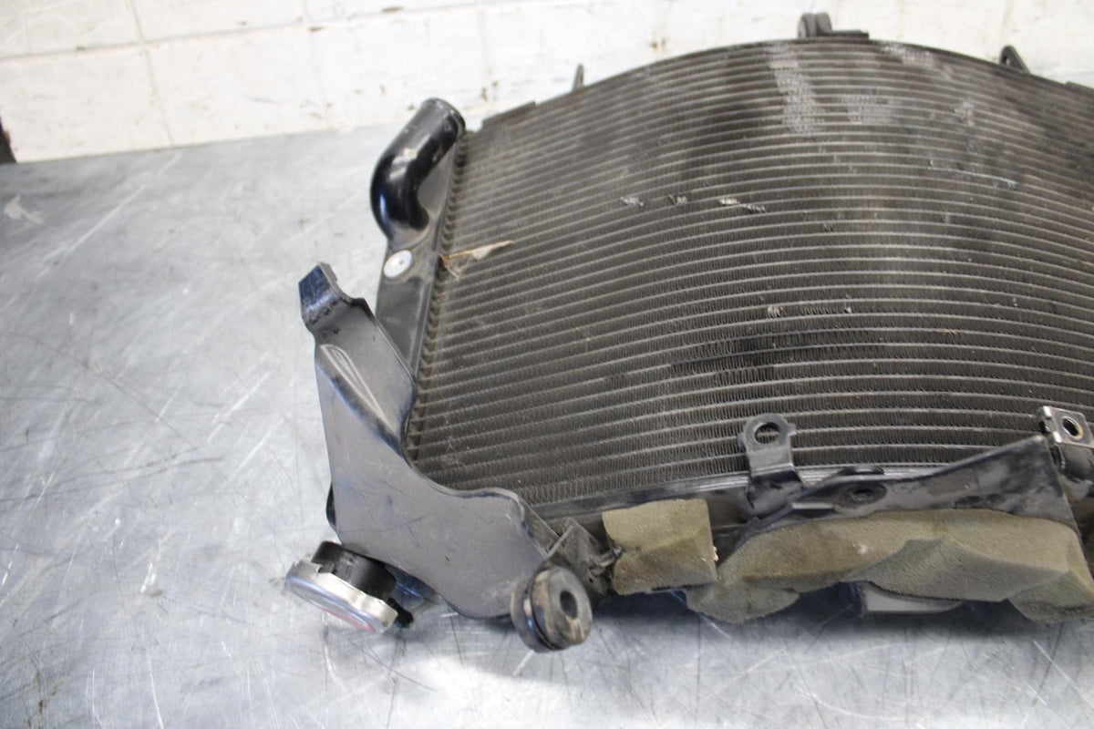 2008 Yamaha YZF R6 ENGINE RADIATOR MOTOR COOLER COOLING RADIATER BB521