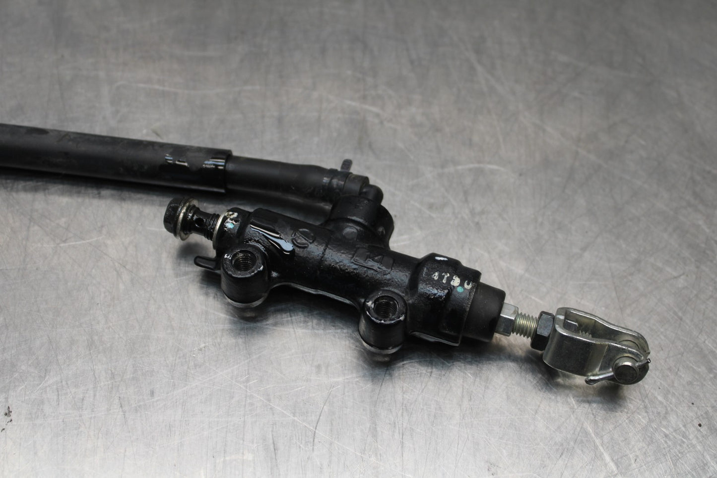 13-17 KAWASAKI NINJA 300 EX300 ABS REAR BRAKE MASTER CYLINDER W RESERVOIR BB187