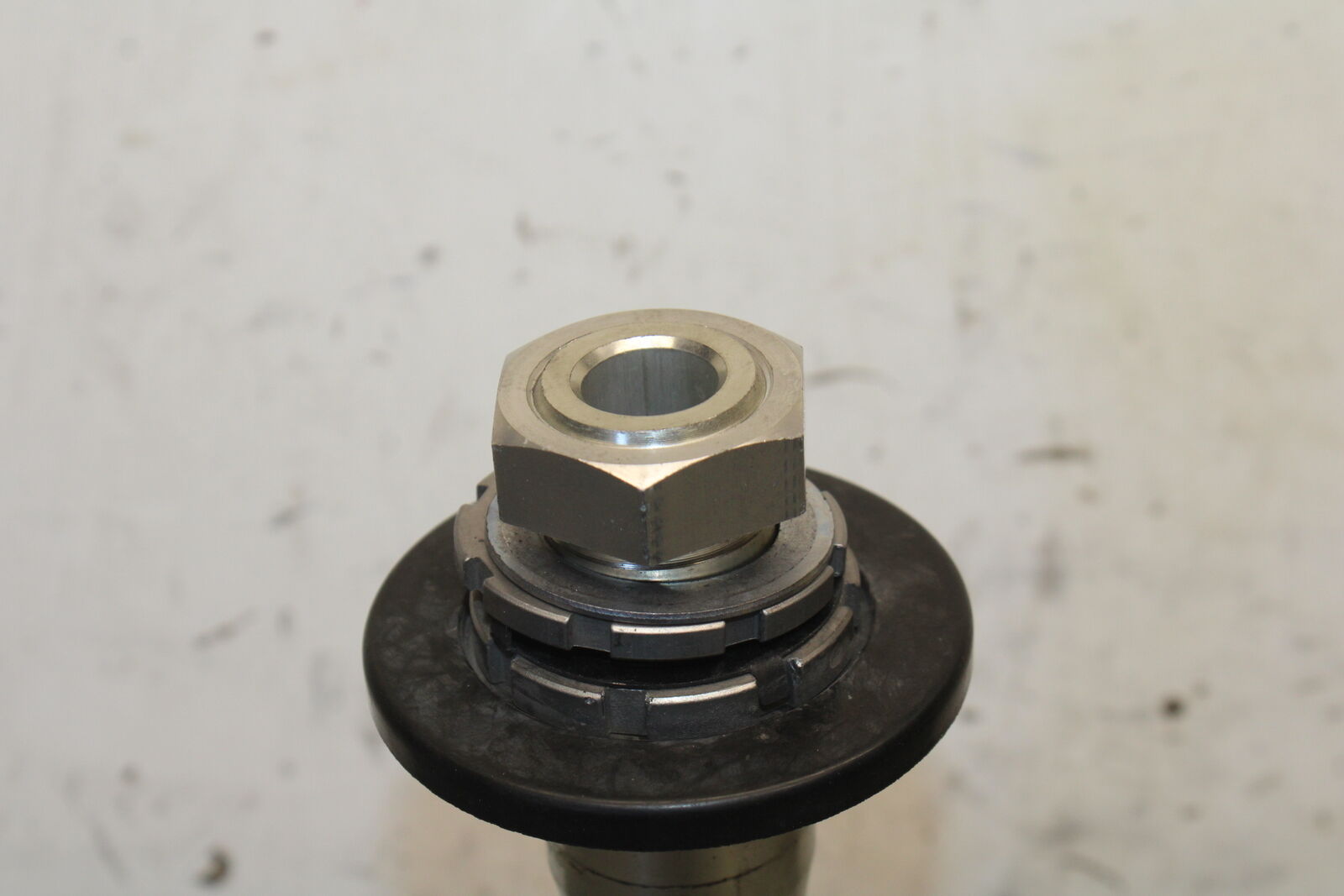 09-12 KAWASAKI NINJA ZX6R FRONT FORKS CLAMP LOWER TRIPLE TREE STEM BB698