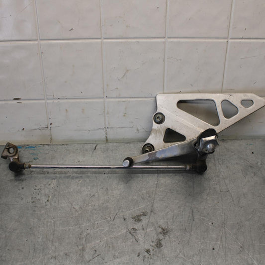 91-92 SUZUKI GSXR1100 GSXR 1100M LEFT REARSET REAR SET FOOT PEG W SHIFTER BB435