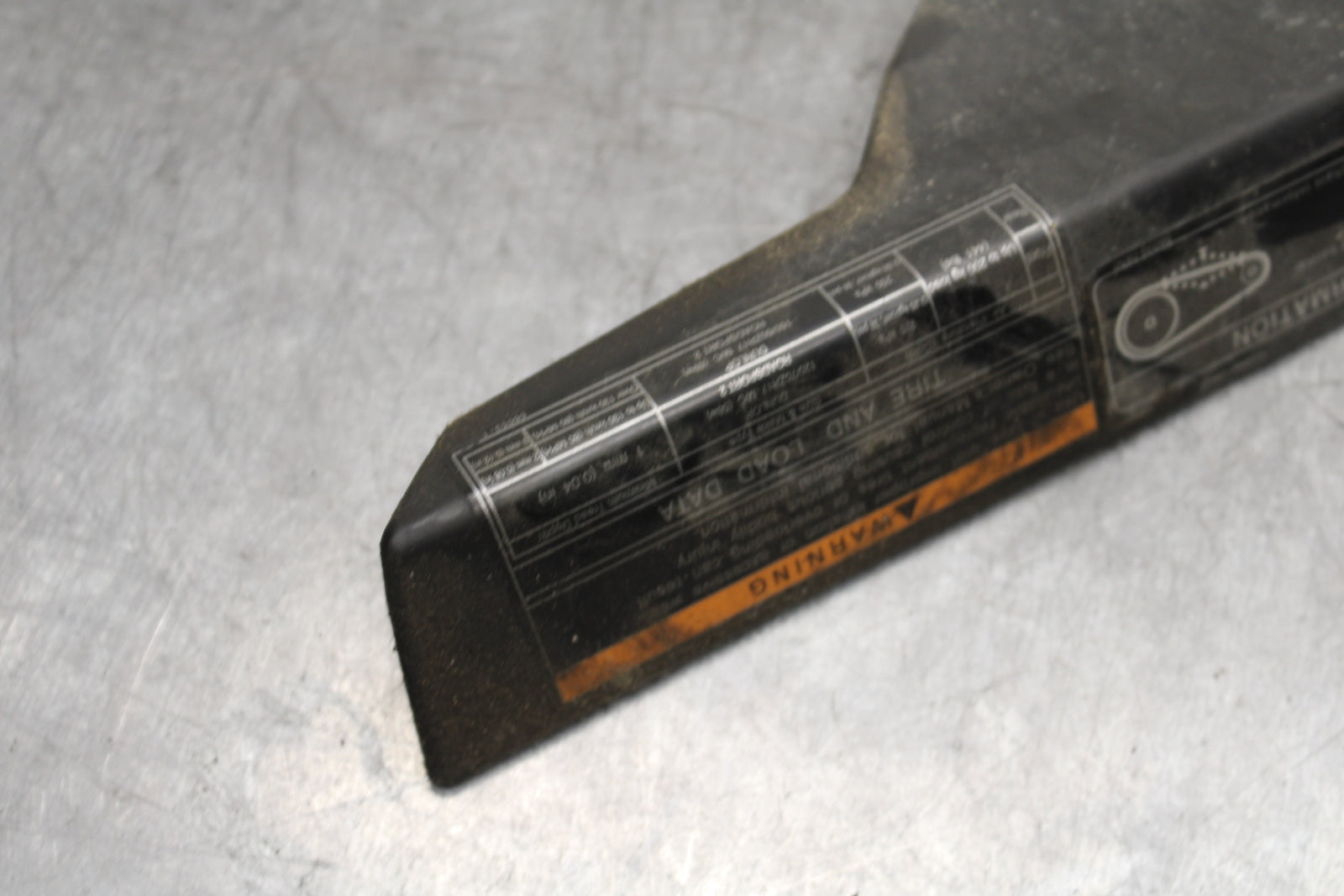 18-24 KAWASAKI NINJA 650 REAR BACK DRIVE CHAIN GUARD COVER SHIELD BB725