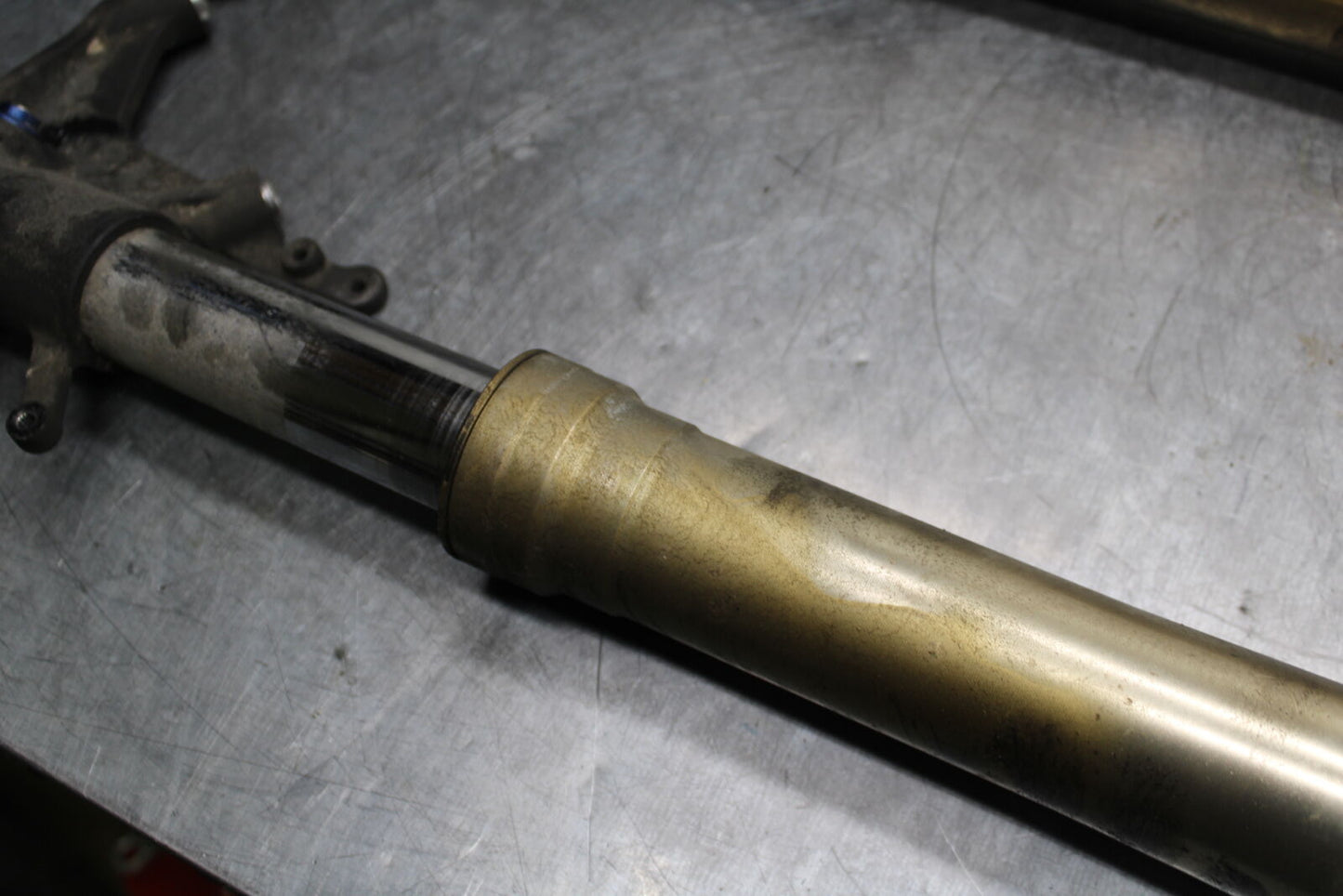 06-07 SUZUKI GSXR 600 FRONT FORKS SHOCK SUSPENSION SET PAIR BB737