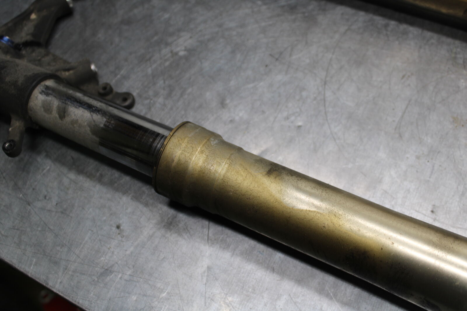 06-07 SUZUKI GSXR 600 FRONT FORKS SHOCK SUSPENSION SET PAIR BB737