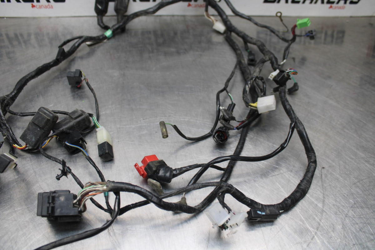 09 KAWASAKI NINJA 250R MAIN ENGINE WIRING HARNESS MOTOR WIRE LOOM BB824