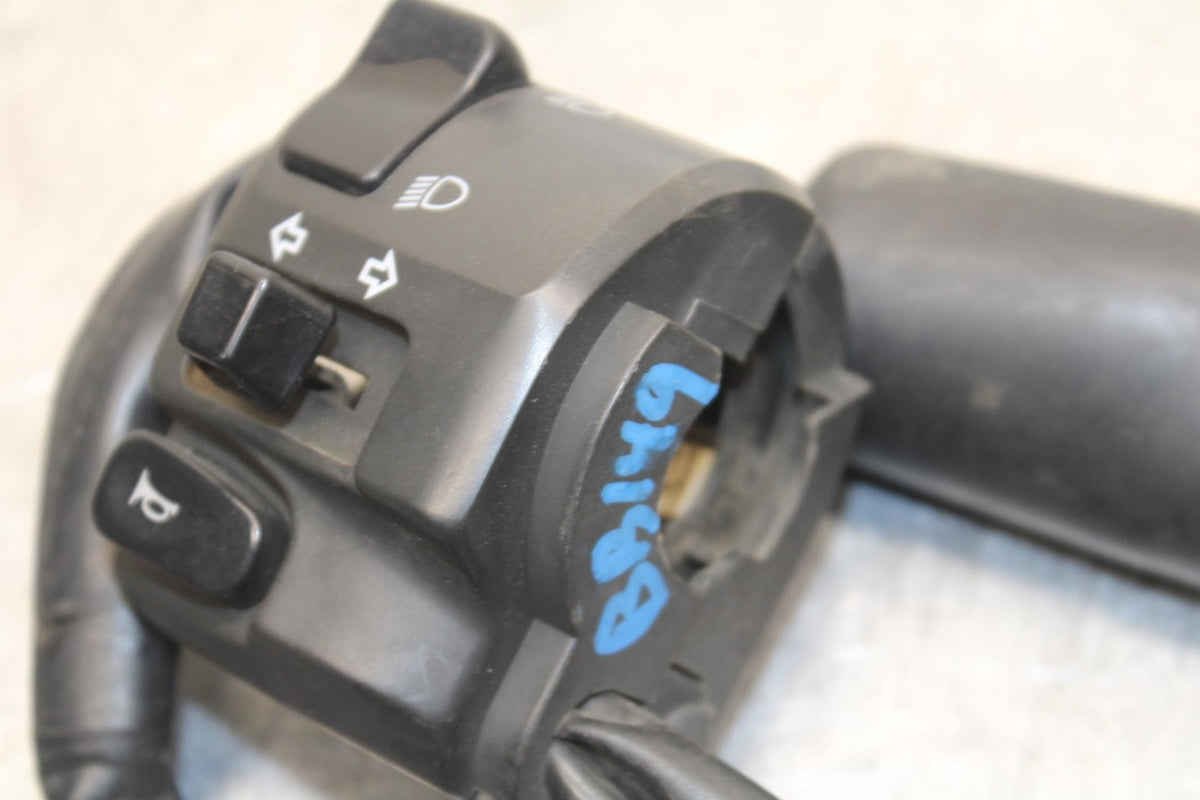 2009 Kawasaki Ninja 250R EX250J LEFT CLIP ON HANDLE HORN SIGNALS SWITCH  BB87