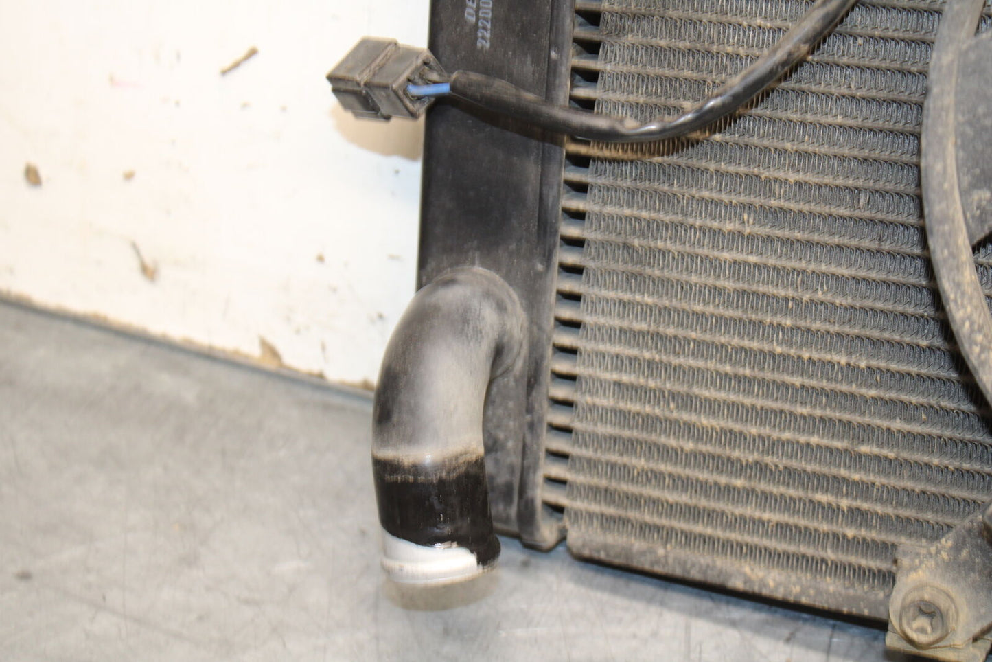 12-13 KAWASAKI Z1000 ENGINE RADIATOR MOTOR COOLER COOLING RADIATER BB743