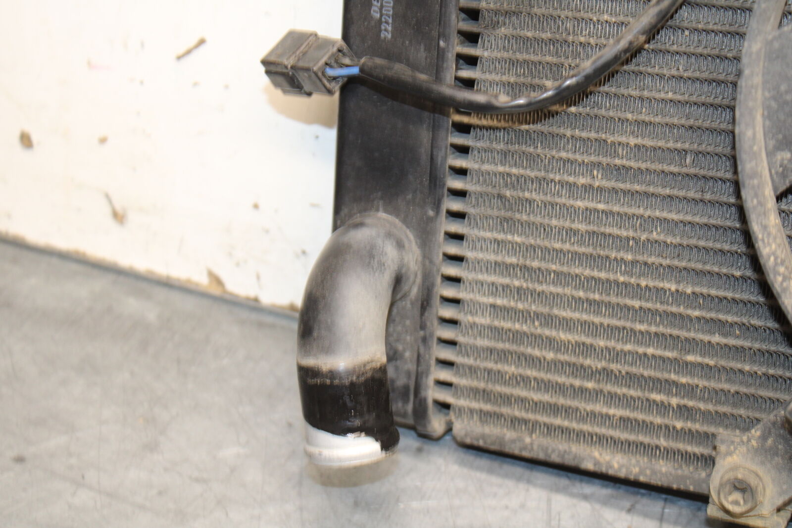 12-13 KAWASAKI Z1000 ENGINE RADIATOR MOTOR COOLER COOLING RADIATER BB743