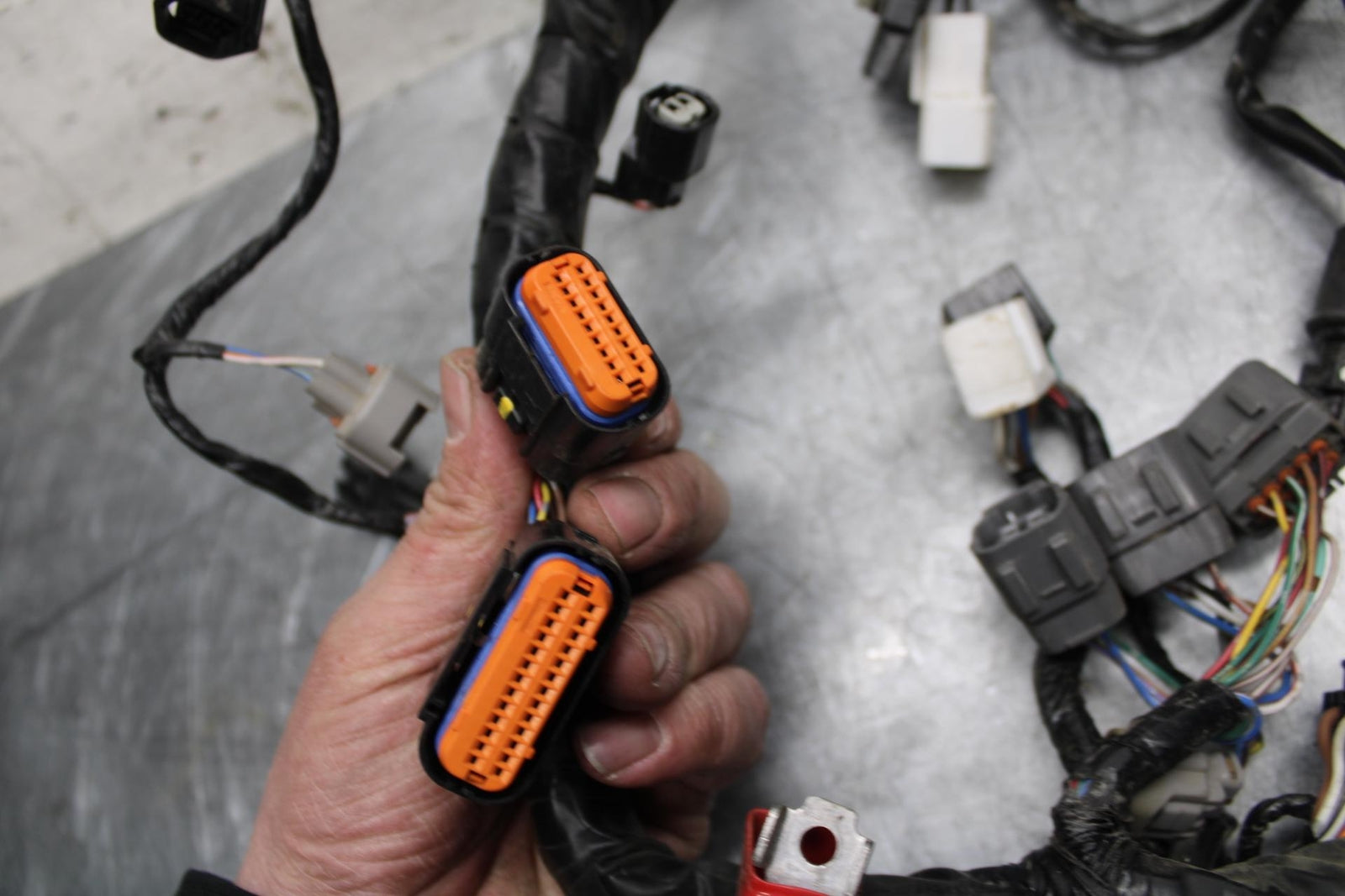 15-17 KAWASAKI EX 650 NINJA  EX 650 ABS ENGINE WIRING HARNESS MOTOR WIRE BB494