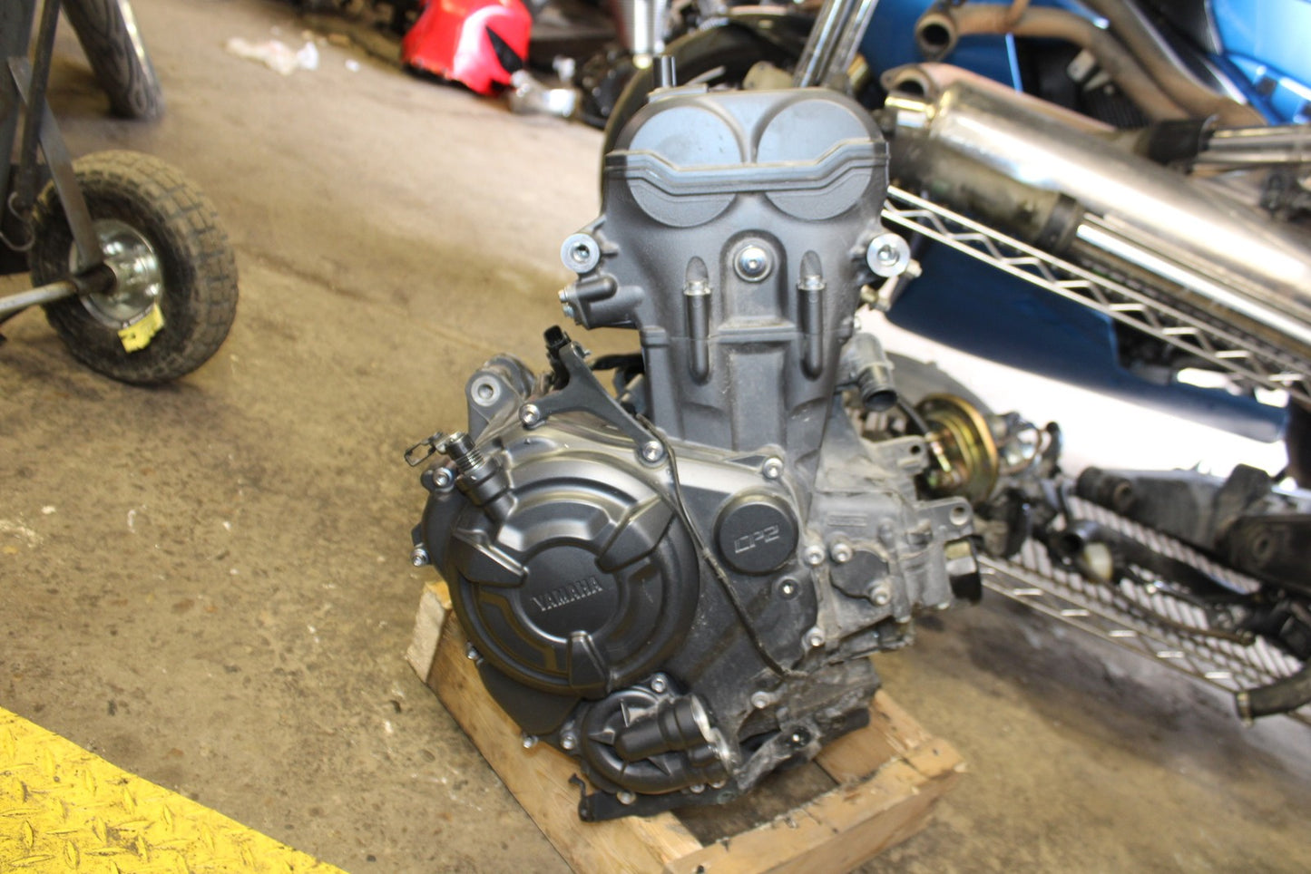 22-25 YAMAHA YZF R7 ENGINE MOTOR 12109KM!! BB182