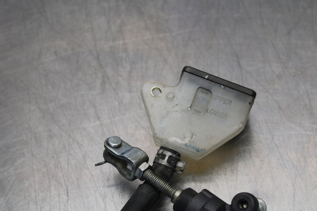 04-09 SUZUKI GS500F REAR BACK BRAKE MASTER CYLINDER W RESERVOIR BB165