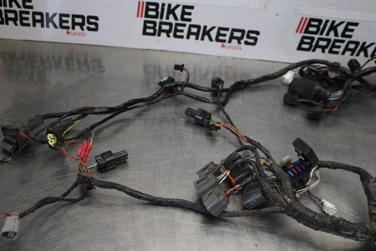 08 KAWASAKI NINJA ZX10R MAIN ENGINE WIRING HARNESS MOTOR WIRE LOOM BB902