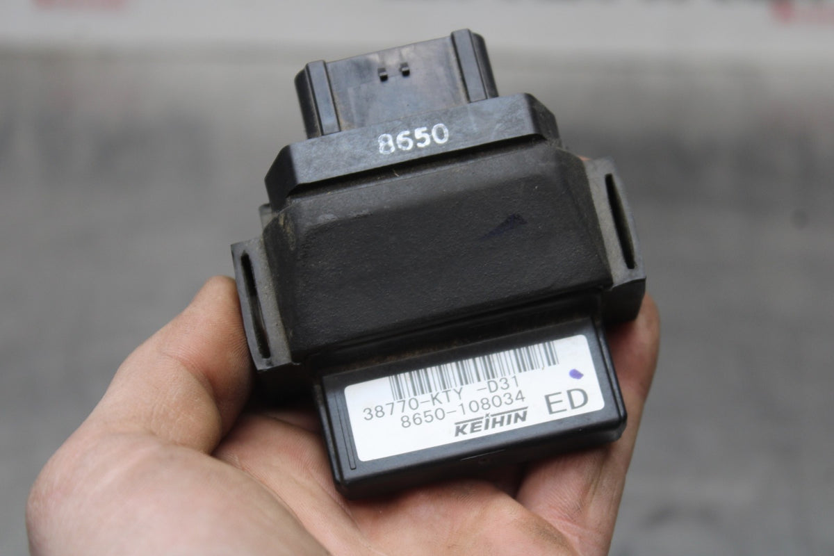 08 HONDA CBR125R ECU COMPUTER CONTROLLER UNIT BLACK BOX ECM CDI  BB839