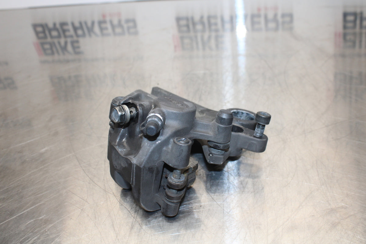 13-17 KAWASAKI NINJA ZX6R ZX636 ABS BACK BRAKE CALIPER W MOUNT BRACKET BB143