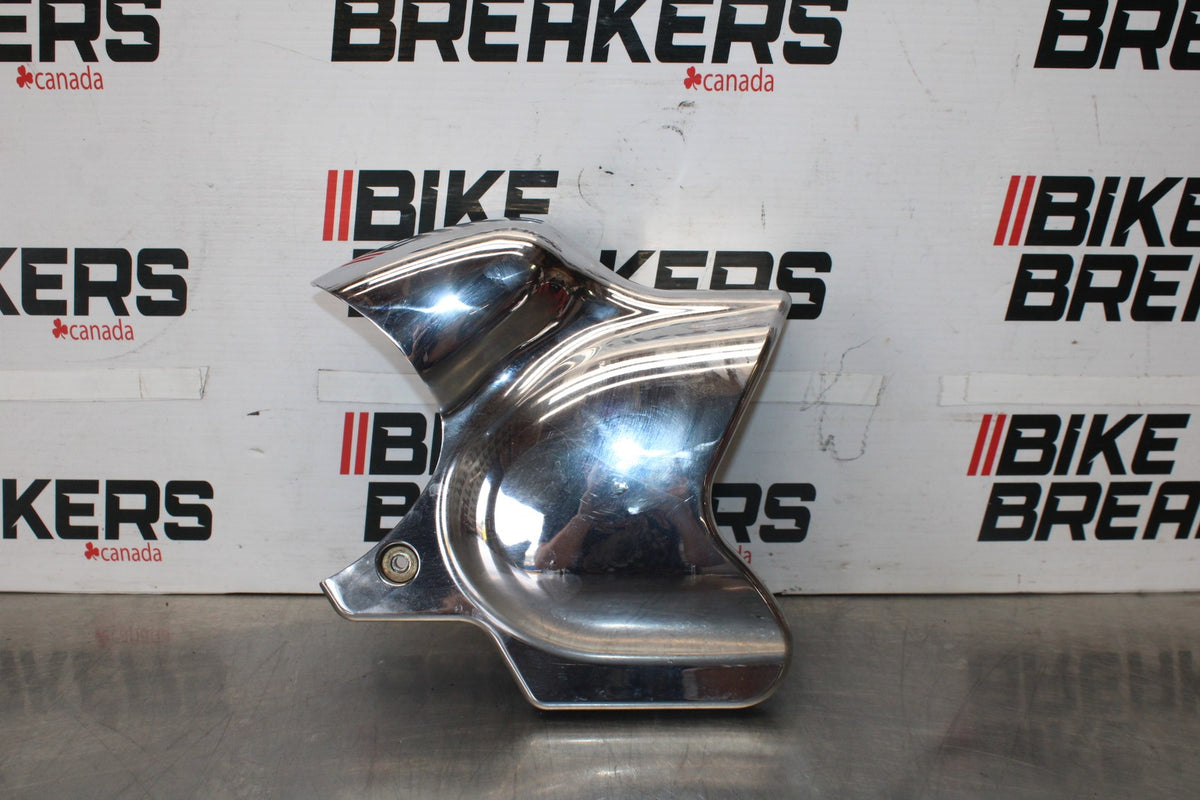 03 HONDA SHADOW SPIRIT 750 VT750DC ENGINE SPROCKET COVER BB907