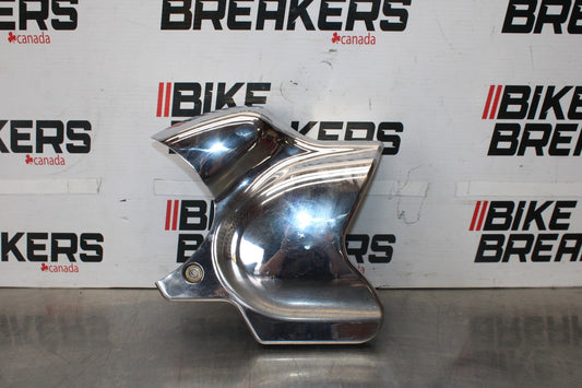 03 HONDA SHADOW SPIRIT 750 VT750DC ENGINE SPROCKET COVER BB907