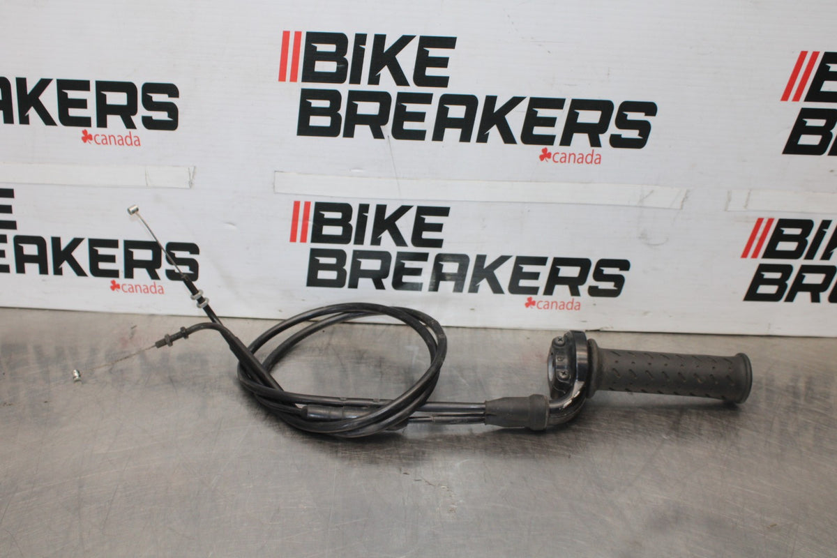 12 TRIUMPH STREET TRIPLE R THROTTLE CABLE LINE &  HOUSING GUIDE BB914