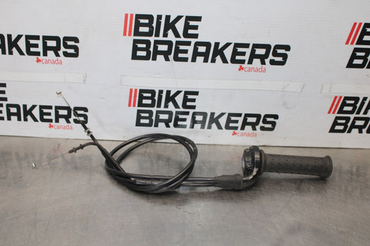 12 TRIUMPH STREET TRIPLE R THROTTLE CABLE LINE &  HOUSING GUIDE BB914