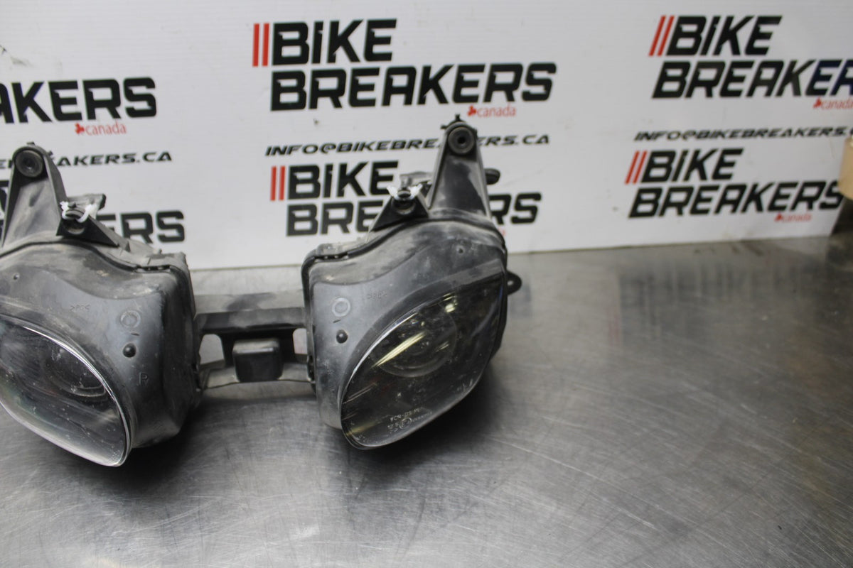 07-08 KAWASAKI NINJA ZX6R FRONT HEADLIGHT HEAD LIGHT LAMP 23007-0071 BB855