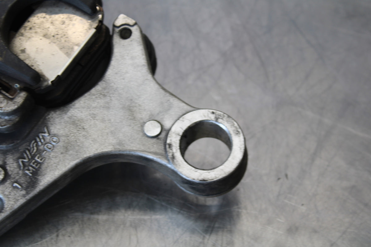 05-06 HONDA CBR600RR REAR BACK BRAKE CALIPER W MOUNT BRACKET BB159
