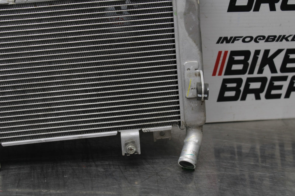 24 KAWASAKI NINJA 500 ABS ENGINE RADIATOR MOTOR COOLER COOLING RADIATER BB818