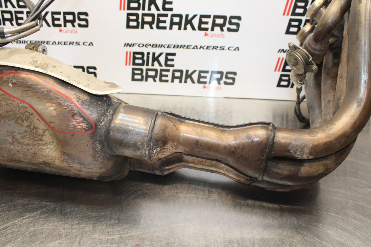 10-11 BMW S1000RR EXHAUST HEADER PIPES MANIFOLD BB168