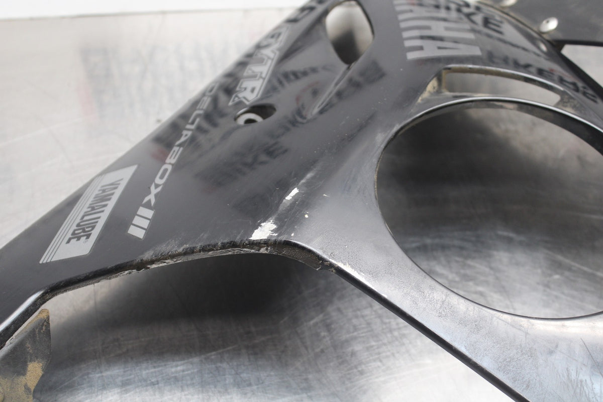 08-09 YAMAHA YZF R6S LEFT LOWER MID UPPER SIDE FAIRING COWL BB796