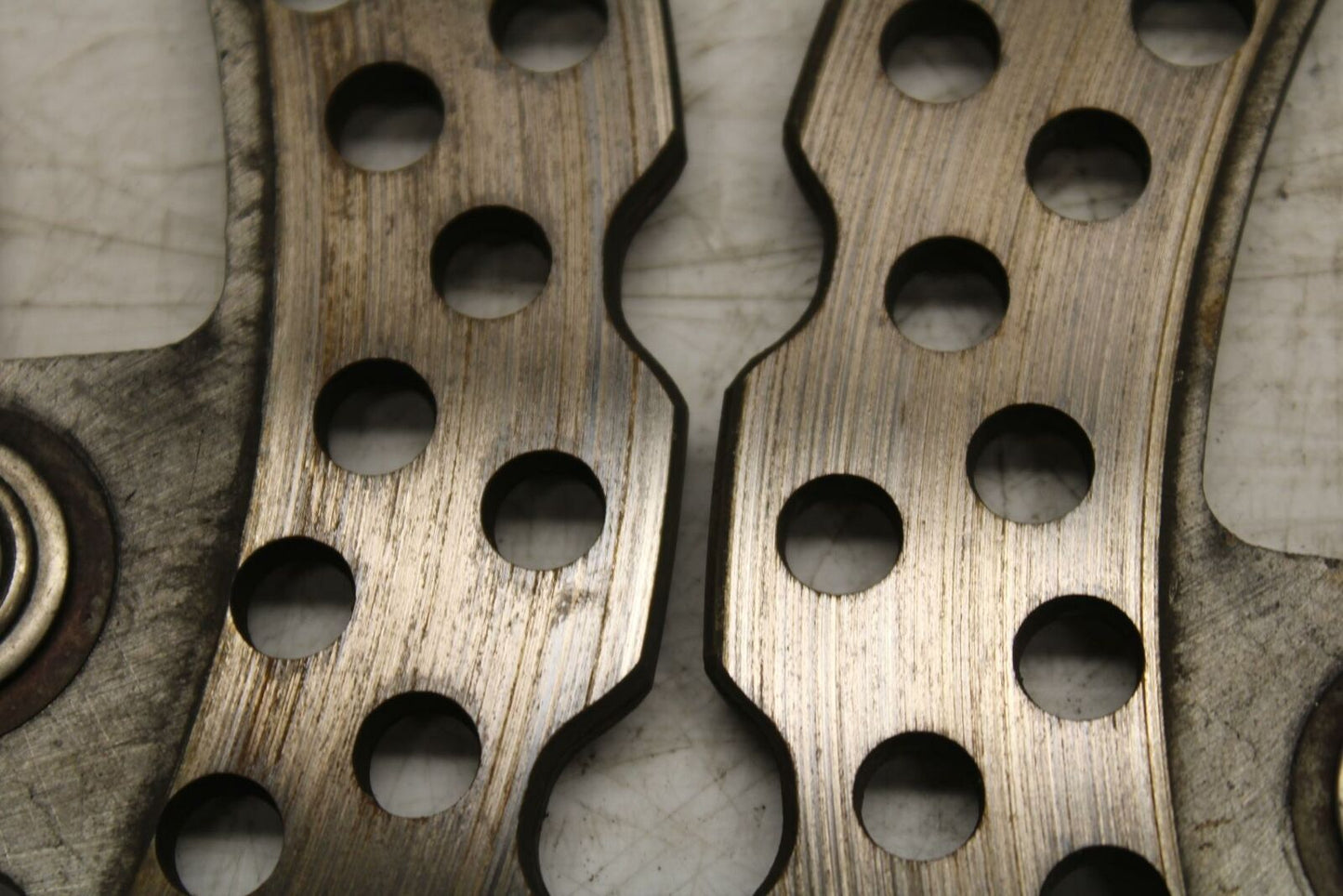 06-07 KAWASAKI NINJA 650R EX650A FRONT LEFT RIGHT BRAKE ROTORS DISCS BB271