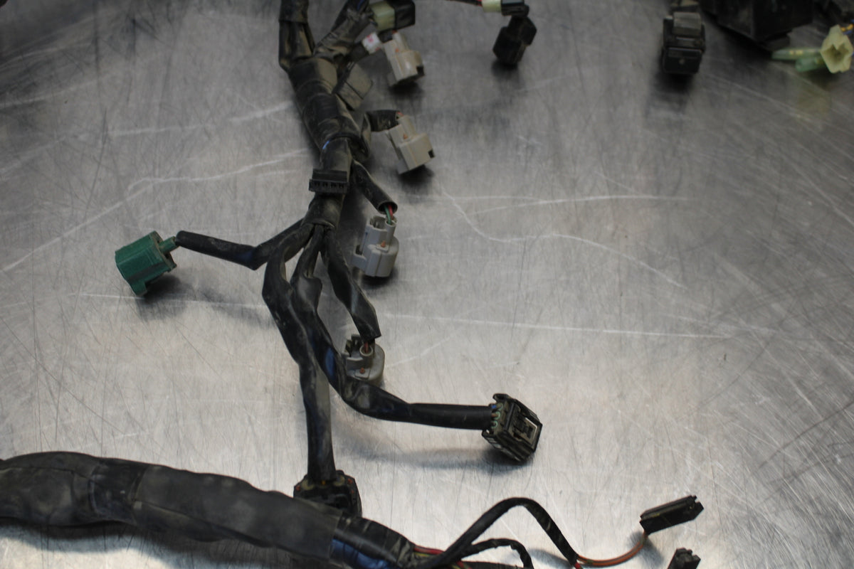 09-15 YAMAHA FZ6R MAIN ENGINE WIRING HARNESS MOTOR WIRE LOOM BB161
