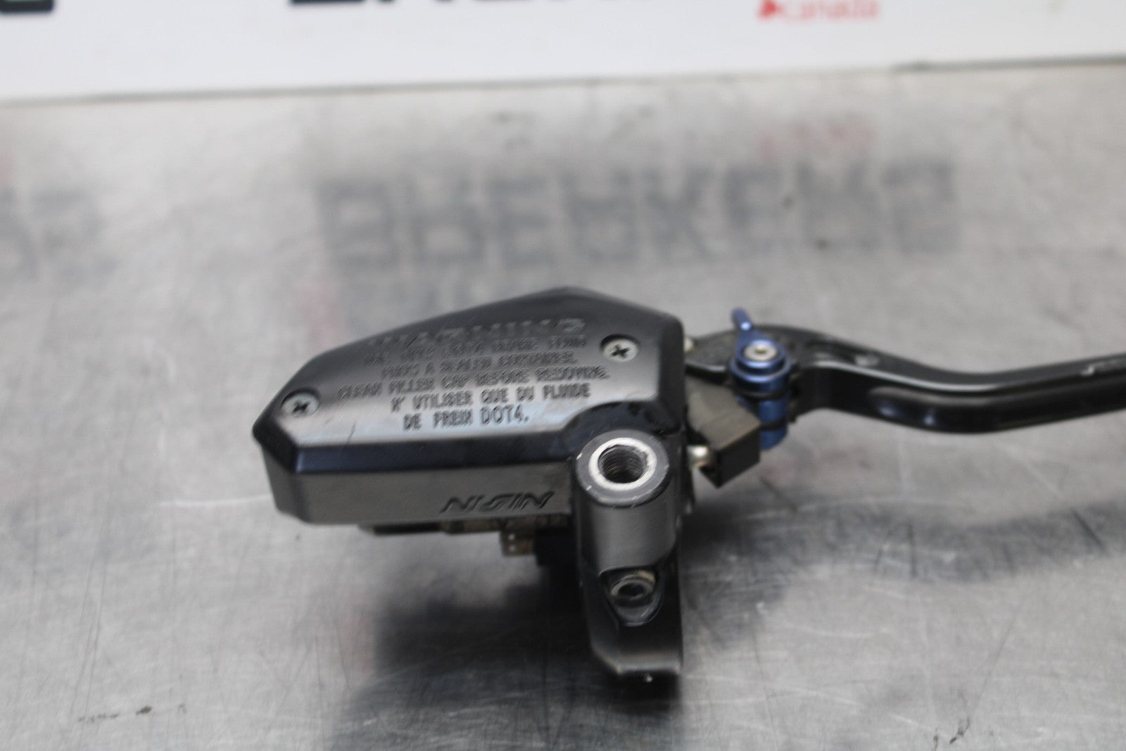 09-10 KAWASAKI ER-6N FRONT BRAKE MASTER CYLINDER w/ LEVER BB205