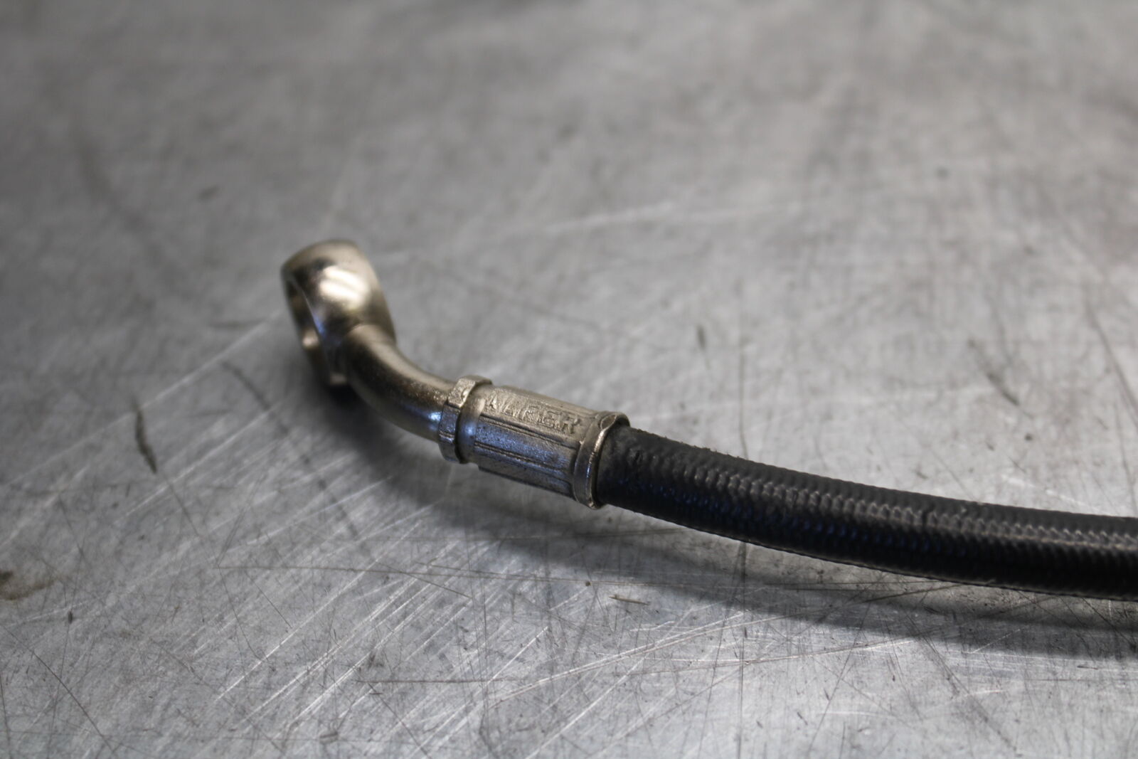 04-05 SUZUKI GSXR600 AFTERMARKET GALFER FRONT BRAKE CALIPER HOSES LINES BB658