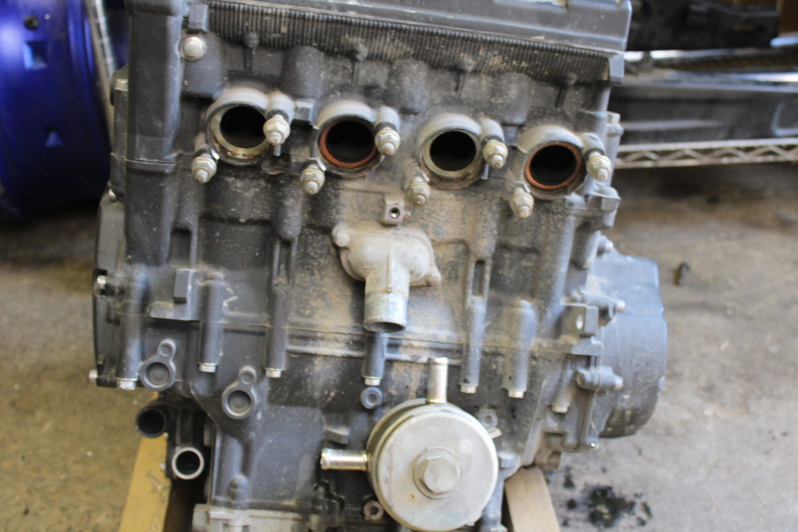 09-15 YAMAHA FZ6R ENGINE MOTOR LOW KM!! BB161