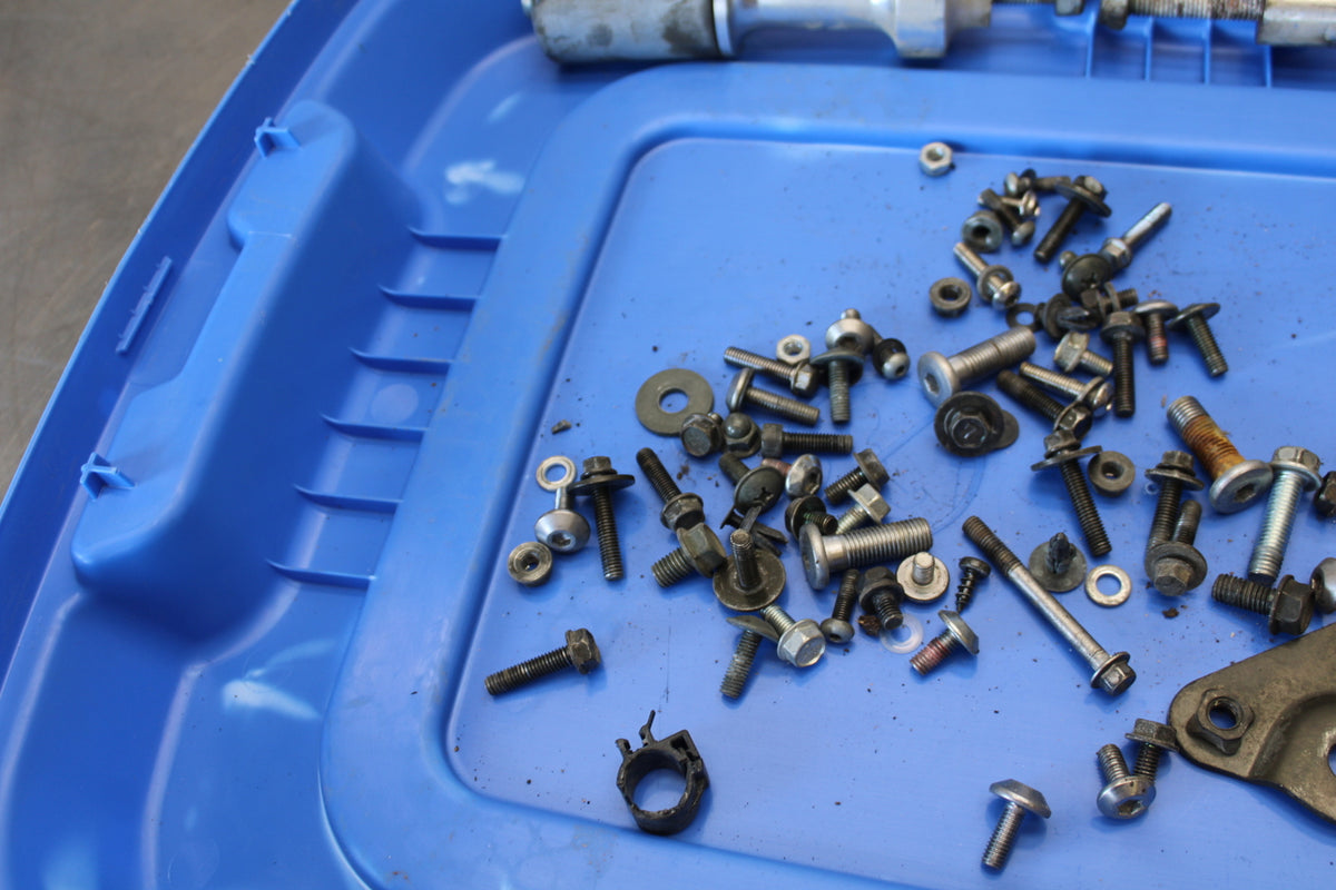 03-06 KAWASAKI Z1000 MOUNTING BOLTS HARDWARE MOTOR SCREWS BB164