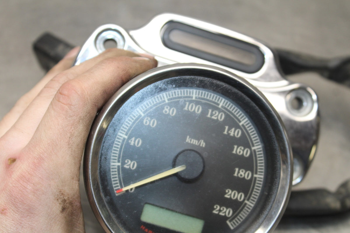 08 HARLEY-DAVIDSON SPORTSTER 1200 GAUGES METER SPEEDO BB794