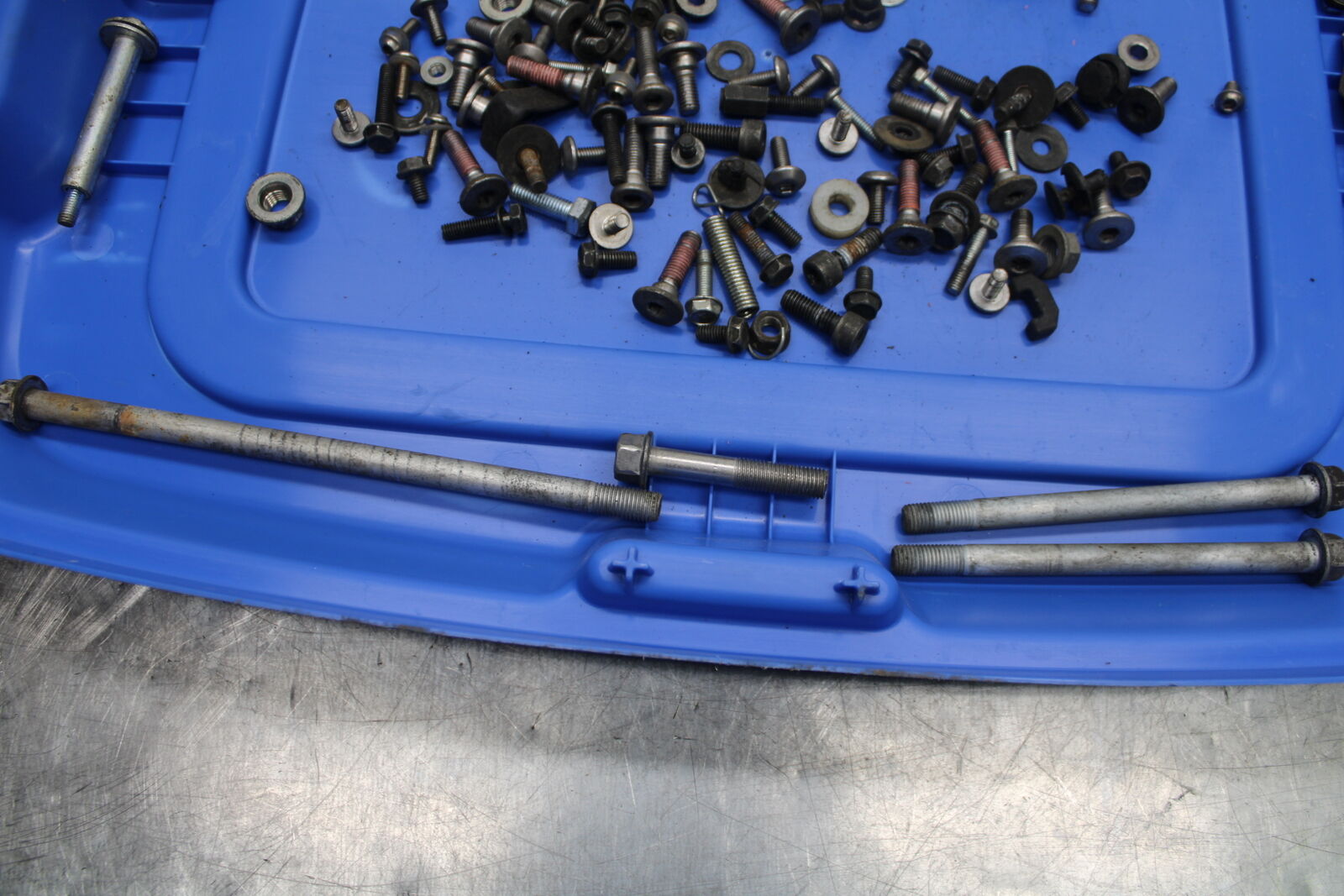 08-12 KAWASAKI NINJA 250R EX250J MOUNTING BOLTS HARDWARE MOTOR SCREWS BB111