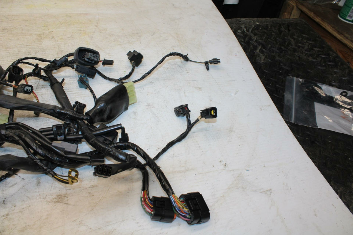 11-12 KAWASAKI NINJA 400 EX400 C MAIN  WIRING HARNESS MOTOR WIRE LOOM BB358