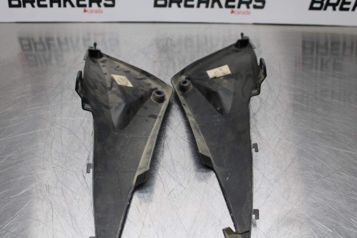 05-06 HONDA CBR600RR RIGHT LEFT GAS FUEL TANK PANELS COVERS TRIM SET COWLS BB149