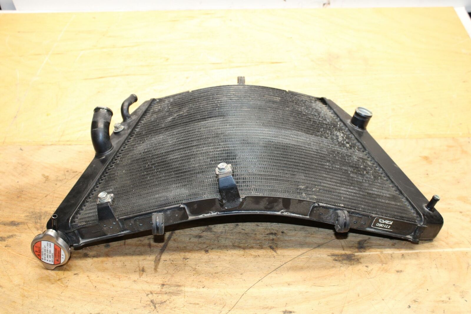 08-09 SUZUKI GSXR600 ENGINE RADIATOR MOTOR COOLER COOLING RADIATER BB156 B
