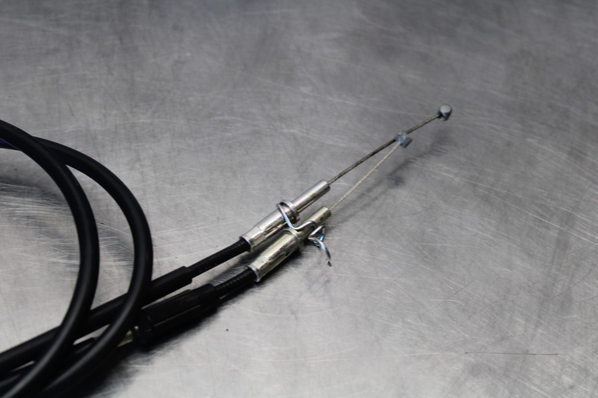 24-25 KAWASAKI ELIMINATOR 450 THROTTLE CABLES LINES BB869